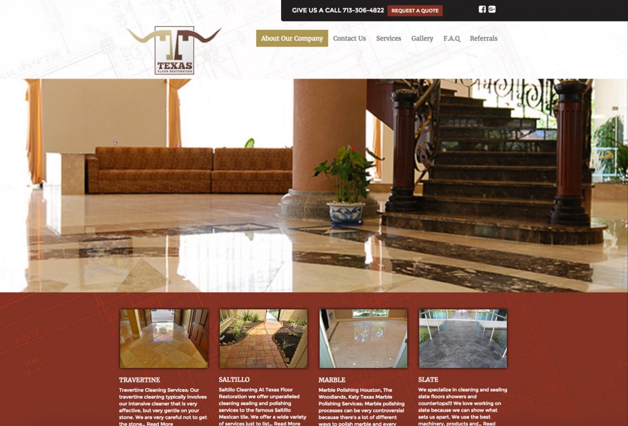 new website texa floor restoration