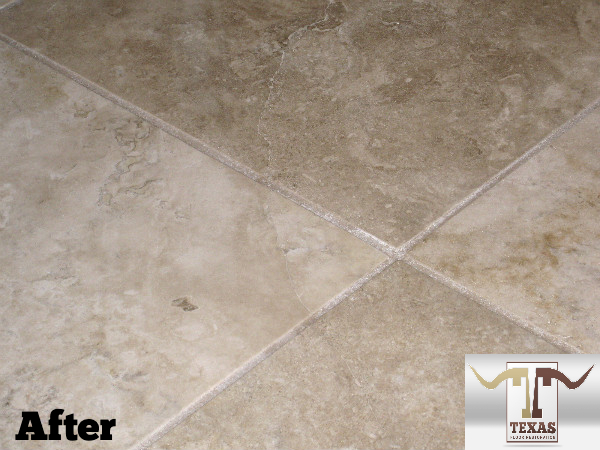 Travertine Floor After 3 1