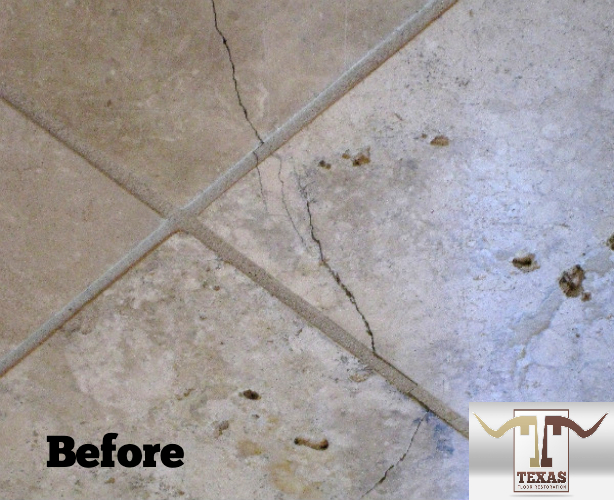 Travertine Floor Before 3 1